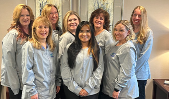 Dental team members in Newark dental office