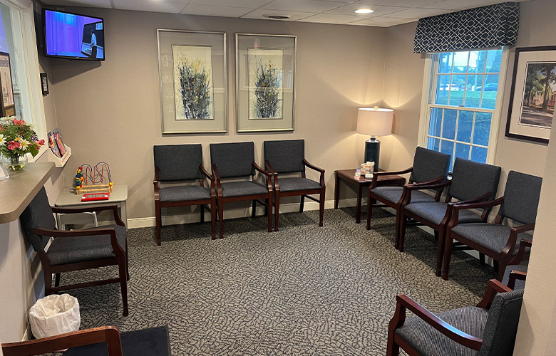 Comfortable waiting room